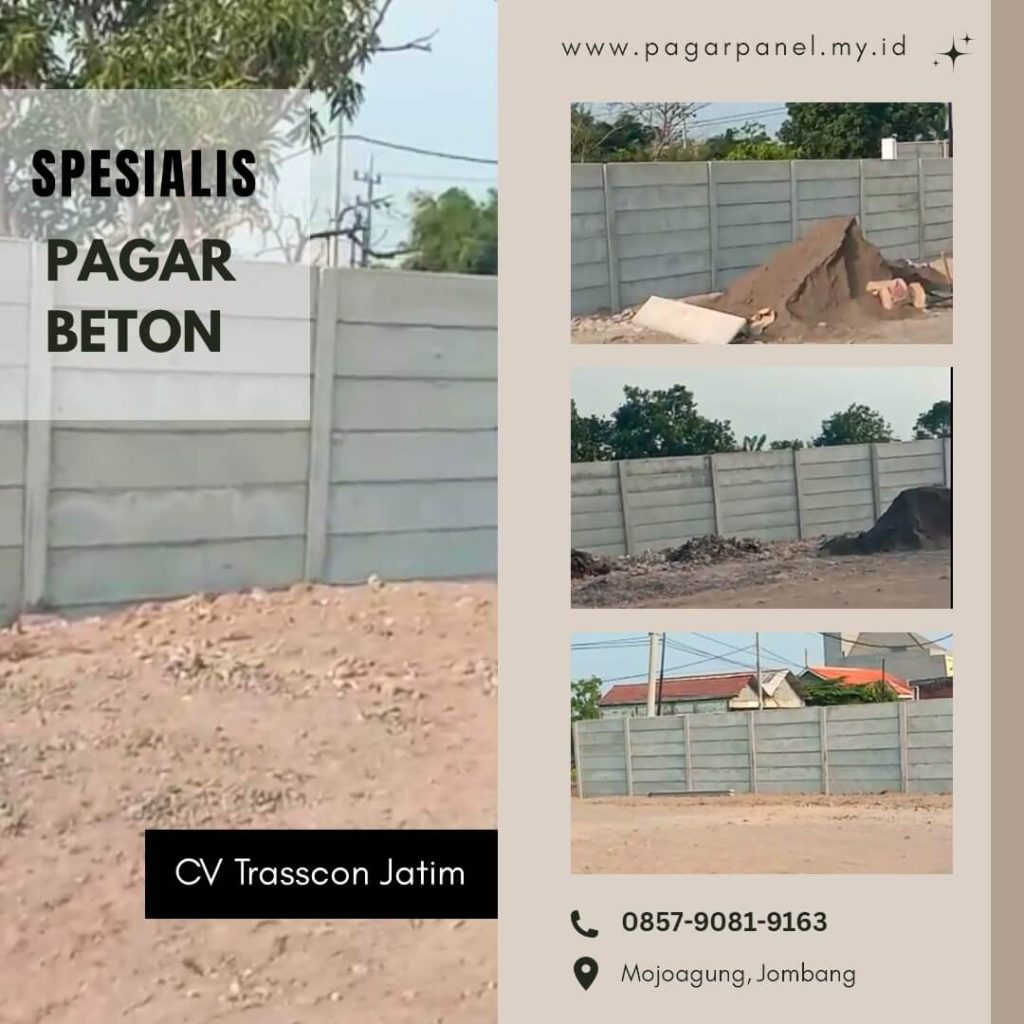 Jual pagar panel beton