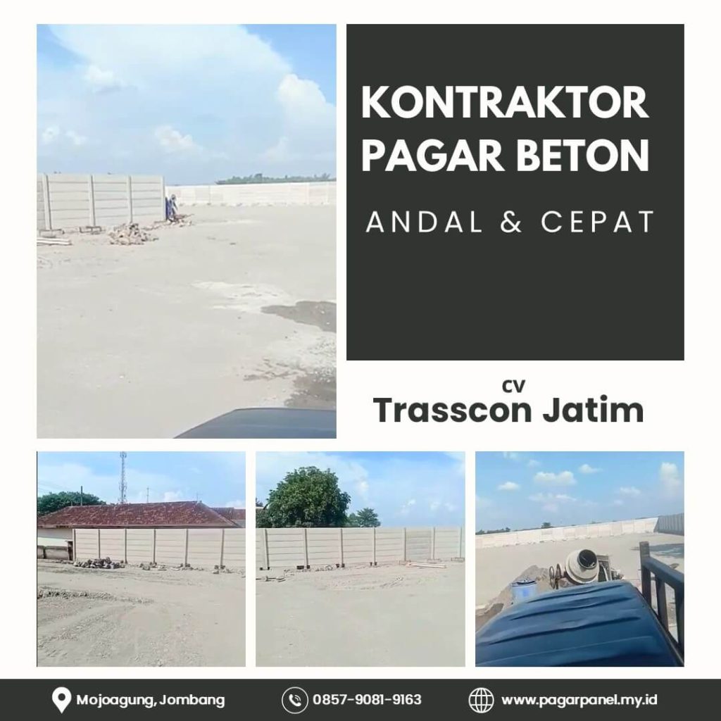 Pabrik pagar panel beton