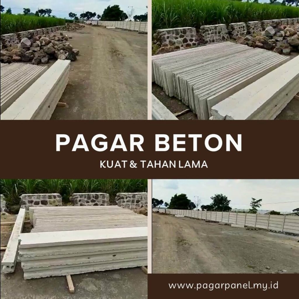 Suplier pagar panel beton
